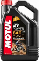 картинка Масло моторное MOTUL ATV Power 4T 5W40, 4л. от магазина