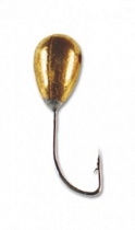 картинка Мормышка Grifon Капля отв 1235 Gold 3.5mm  от магазина