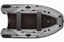 картинка Надувная лодка Фрегат 290 С, серая от магазина