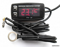 картинка Цифровой индикатор многофункциональный ТТС-022 (тахометр+термометр+счетчик моточасов) от магазина