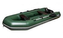 картинка Надувная лодка SibRiver Бирюса-305 НДНД, зеленый от магазина