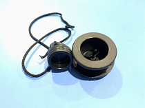 картинка Клапан сливной 18-27 мм. чер. (Голубев) от магазина