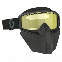 картинка Очки SCOTT PRIMAL SAFARI FACEMASK черно-желтые от магазина