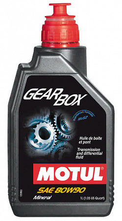 картинка Масло трансмиссионное MOTUL Gearbox 80W90, 1л. от магазина