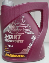 картинка Масло моторное синт. MANNOL 2-Takt SNOWPOWER (4л) от магазина