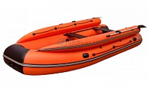 картинка Надувная лодка SibRiver Абакан-420 Jet, оранж.-чёр. от магазина