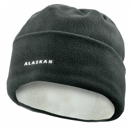 картинка Шапка Alaskan BlackSalmon флисовая, серая (AWCBSG) от магазина