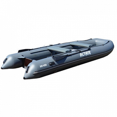 картинка Надувная лодка ALTAIR HDA-410, НДНД, цв. серый от магазина