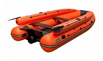 картинка Надувная лодка SibRiver Абакан-380 Jet, оранж.-чер. от магазина