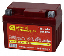 картинка Аккумулятор General Technologies CT 1204 (12В, 4Ач) от магазина