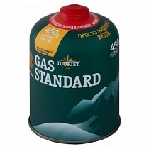 картинка Баллон газовый TOURIST STANDARD 450г резьбовой от магазина