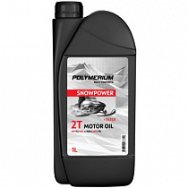 картинка Масло моторное синт. POLYMERIUM SNOWPOWER 2T, 1л. от магазина