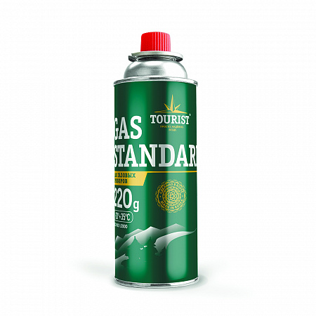 картинка Баллон газовый TOURIST STANDARD 220г универсальный  от магазина