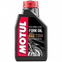 картинка Масло для вилок MOTUL Fork Oil Faktory Line Light Medium 7,5W, 1л. от магазина