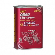 картинка Масло моторное синт. MANNOL 4-Takt RACING QUAD 10W-40 (1л) от магазина